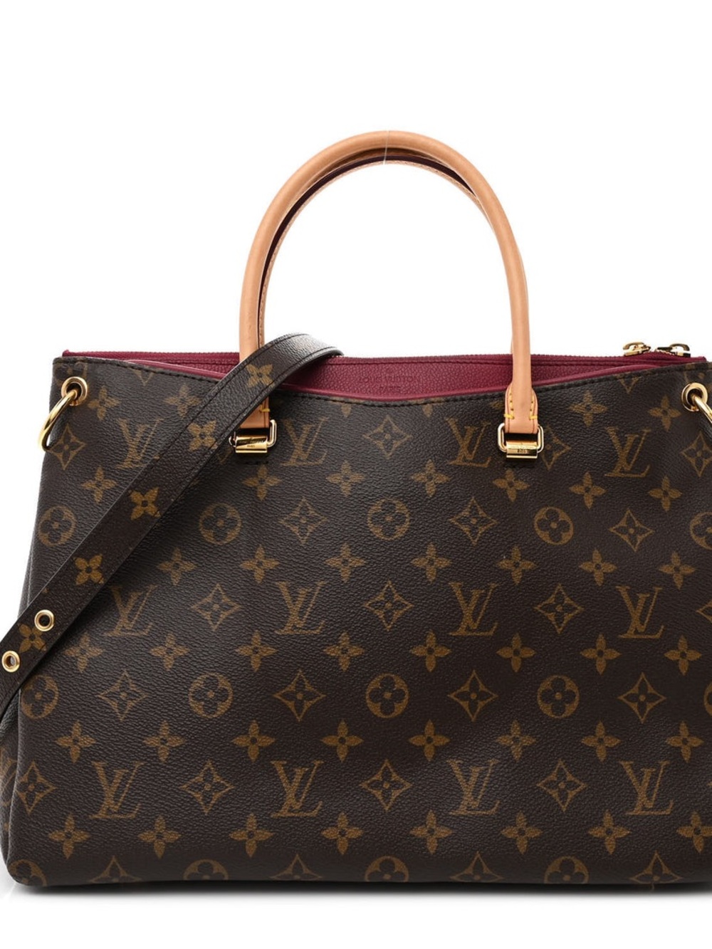 100% Authentic Louis Vuitton Monogram Pallas Aurore - Picture 6 of 6